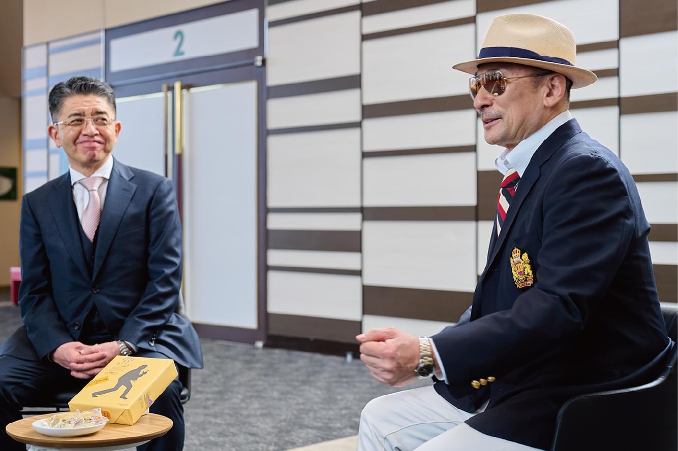 秋丸社長と横山さん