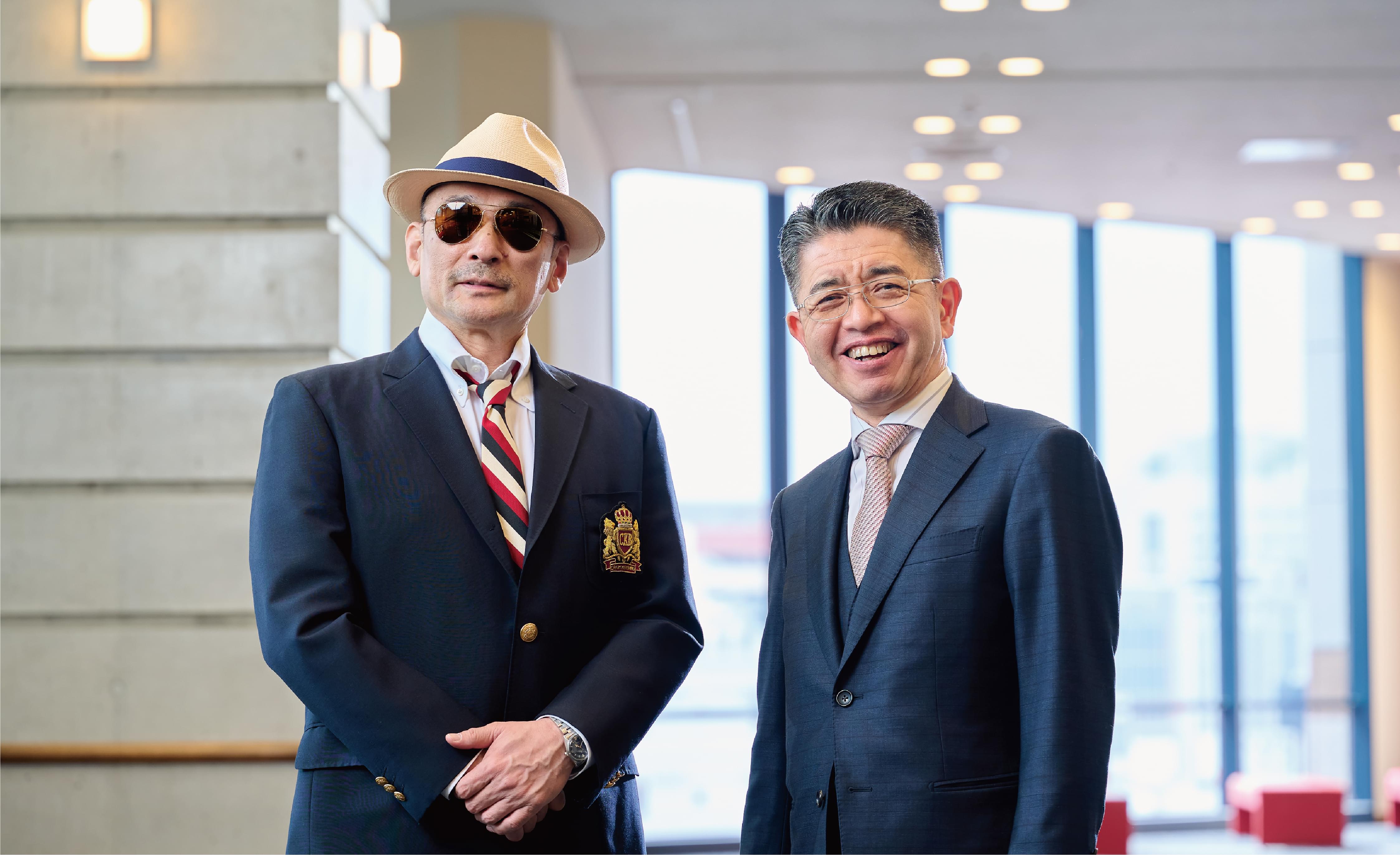 横山剣 クレイジーケンバンド × 秋丸真一郎 明月堂 取締役社長 特別対談