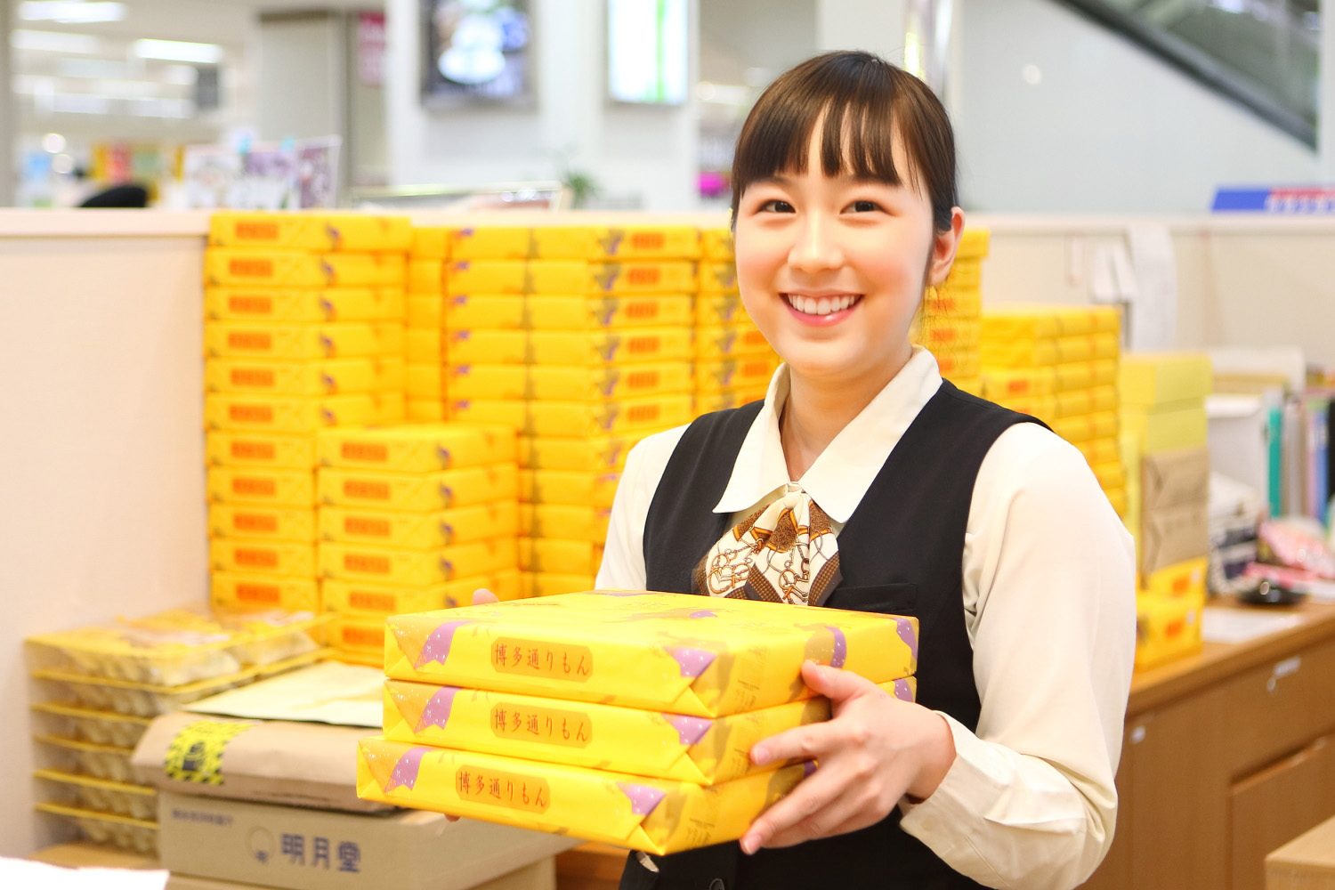 長期アルバイト【明月堂・販売 春日店(サニー春日店内)】